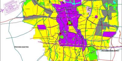 Mapa Dżakarta CBD