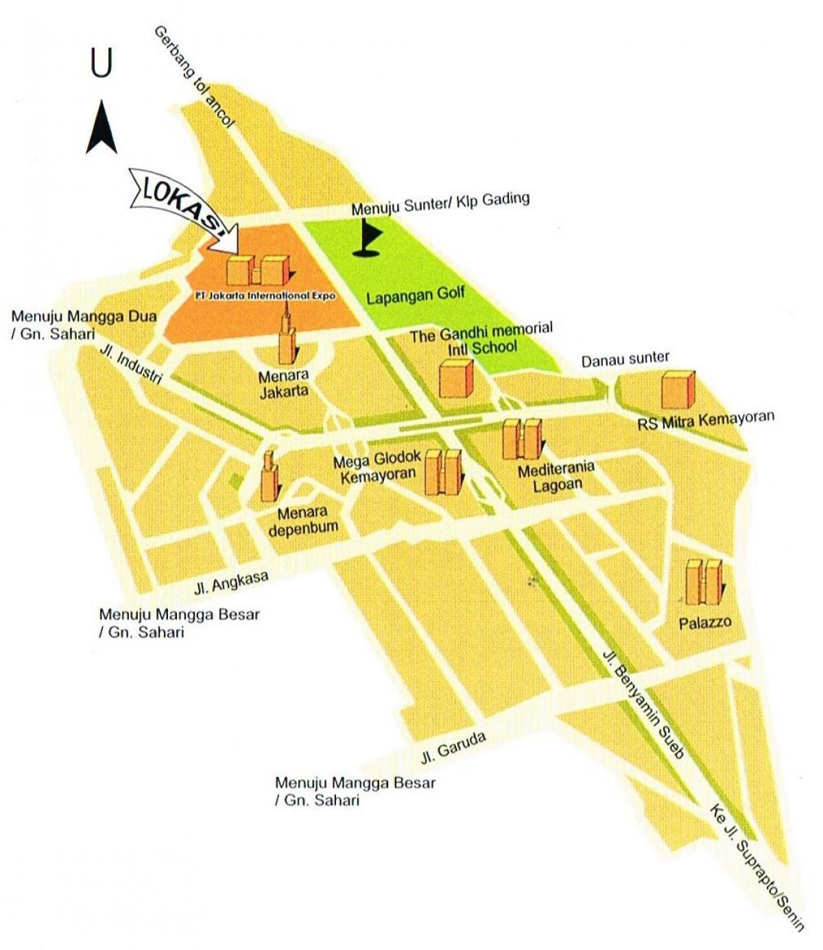 mapa pt Джакар mapie 