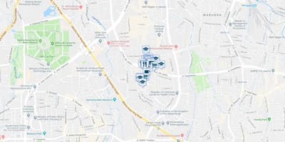 Mapa Кунинган, Dżakarta
