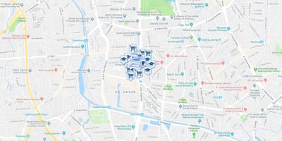 Mapa Jakarta Dżakarta