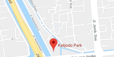 Mapa kalijodo Dżakarta