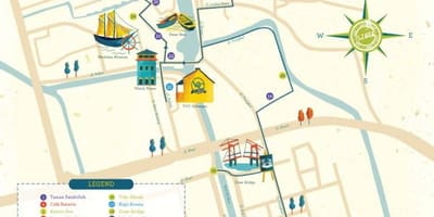 Mapa kota-Dżakarta