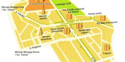 Mapa pt Джакар mapie 