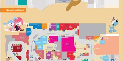 Mapa Centrum Rozrywki Kidzania Dżakarta